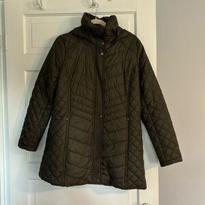 Marc Andrew New York Olive Puffer Coat